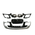 thumbnail image 1 of For Land-Rover For Range-Rover Velar 2017-2023 Rear Bumper Diffuser Lip Black/Silver Frame Spoiler Plate Splitter Body Kit, 1 of 5