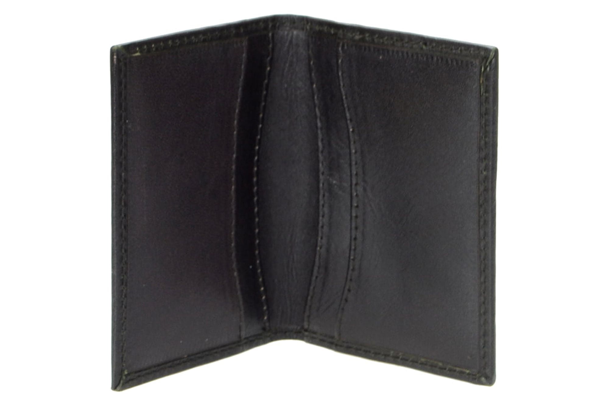 Montauk Leather Club Men's RFID Signal Blocking Slim Wallet Card Case