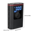 thumbnail image 1 of Bomba de Aire Eléctrico de Aire de Aire Portátil de Inflador de Neumés para para Neumés para Automóviles con 6000 Mah3000 Mah x 2 Capacidad de Batería Pantalla LCD 150 PSI, 1 of 7