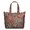 Geometric Mandala Red Pattern-1, variant on Geometric Mandala Red Pattern Weekend Tote Bag, Outdoor Travel Carryall with Inner Zip Pocket, Full Length Zipper Gift Ideas for Holiday Birthday Gifts,22 X 12 X 18 Inches