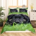 thumbnail image 2 of Funda nórdica de perro lindo juego de cama Pastor Cachorro Funda de edredón para niños niñas, 2 of 6