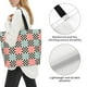 thumbnail image 3 of Balery Colorful Checkered Bolsa Tote Estilo Estético con Cremalleras, Bolsa de Hombro, Bolsa de Compras Grande y Plegable, 3 of 8