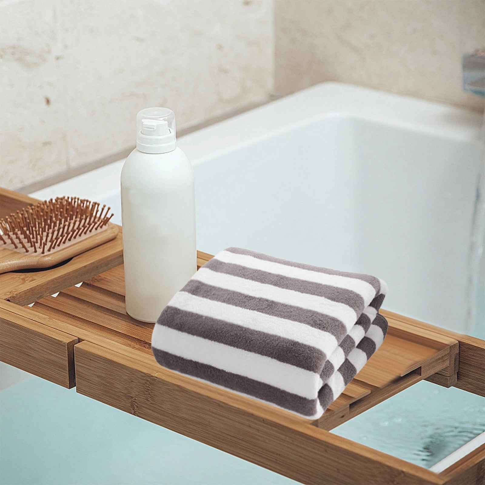 weibbin Hand Towels for Bathroom Set 2 Piece, Bath/ Face Towel Soft Highly Absorbent Towels for Adults and Children for Bathroom Kitchen