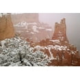 thumbnail image 2 of Paulson, Don 14x11 Black Ornate Wood Framed with Double Matting Museum Art Print Titled - Utah, Bryce Canyon Paria Valley formations, 2 of 4