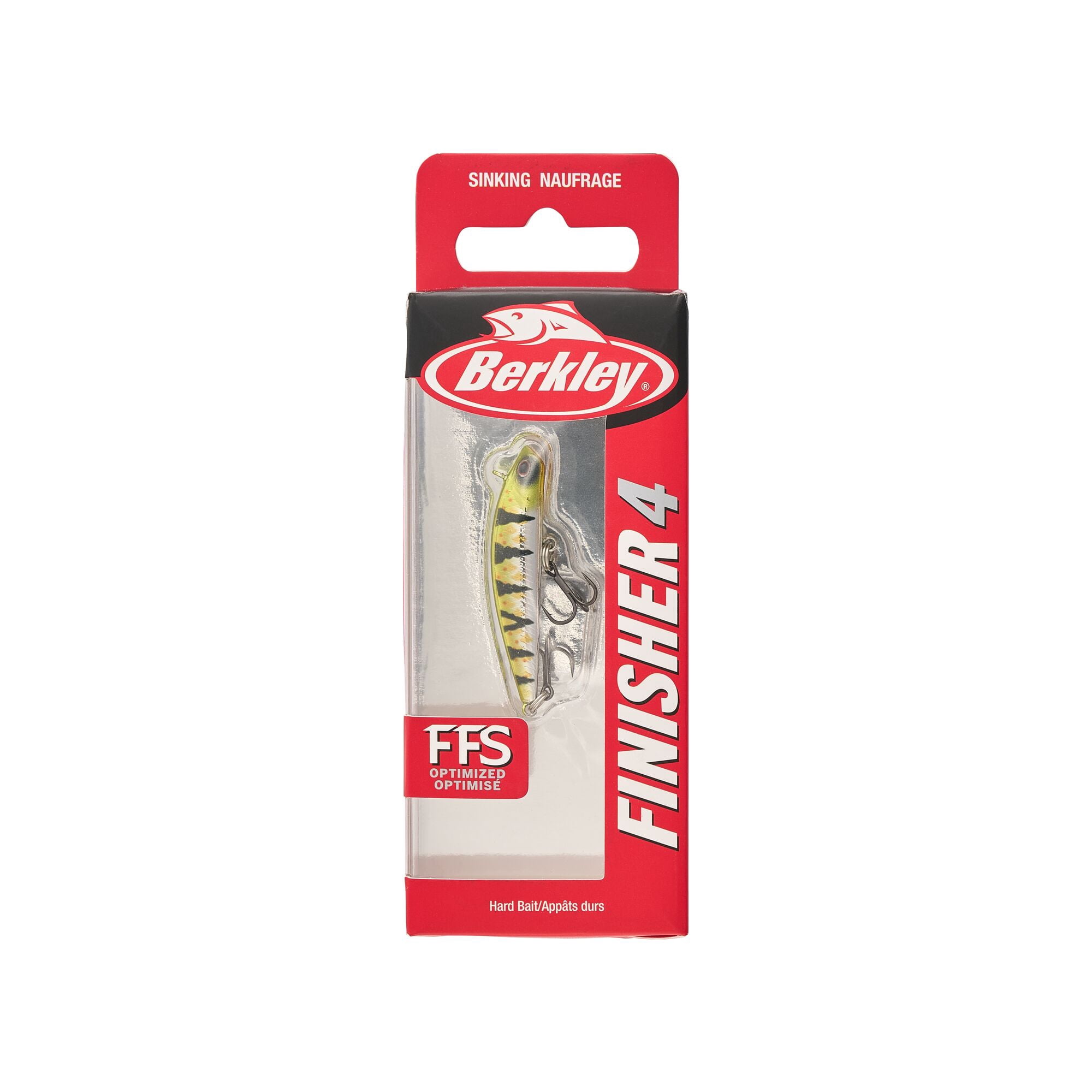 Berkley Finisher, 1.75 in, Glide Baits, Chrome Perch (1 Count)