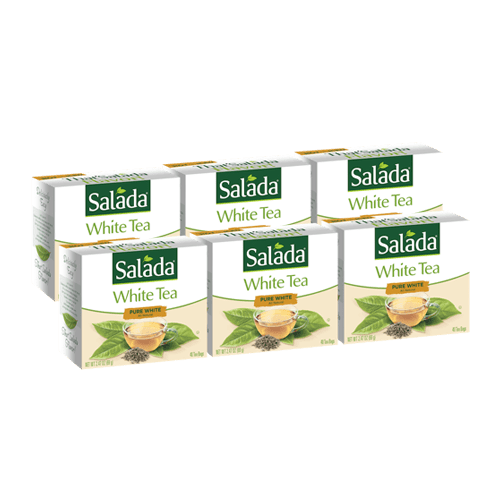 Salada Pure White Tea 40ct 6 pack