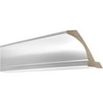 thumbnail image 1 of Veneer Crown Moulding - White, 108", 1 of 1