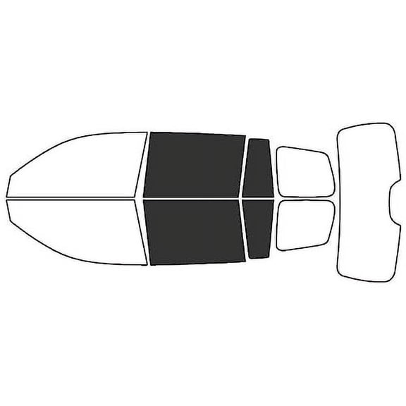 Avery Dennison NR Nano Ceramic IR Window Tint Kit Compatible with Toyota Highlander 2008-2013 - Back