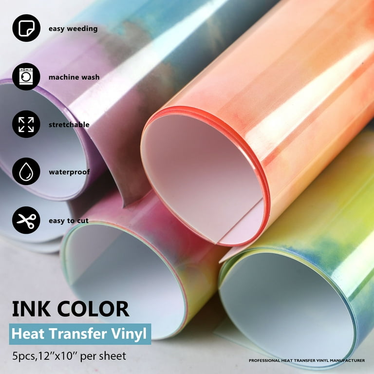 Tie Dye 5 Heat Transfer Vinyl
