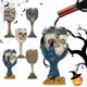 thumbnail image 1 of Taza alta de calavera de acero inoxidable 3d, taza de calavera de resina creativa para Halloween, 1 of 2