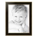 thumbnail image 2 of ArtToFrames 12" x 16" Black Panel With Gold Lip Picture Frame, 12x16 inch Multi Wood Poster Frame (WOM-5092), 2 of 7
