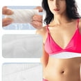 thumbnail image 2 of 10 Pcs Cotton Bra Liners Rectangle Under Bra Pads Sweat Liners For Women Sweating Supplies, 2 of 9