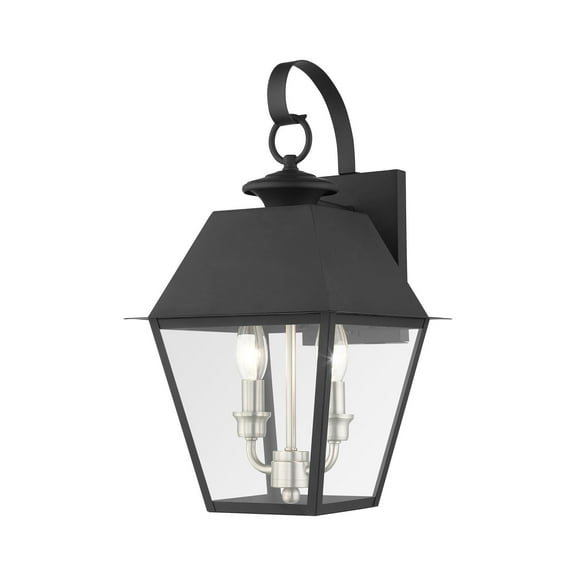 27215-04 Livex Lighting Mansfield - 2 Light Outdoor Wall Lantern
