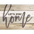 thumbnail image 2 of Gango Home Decor Contemporary Let's Stay Home & New Ending; Two 16x12in Fine Art Paper Giclee Prints, 2 of 5