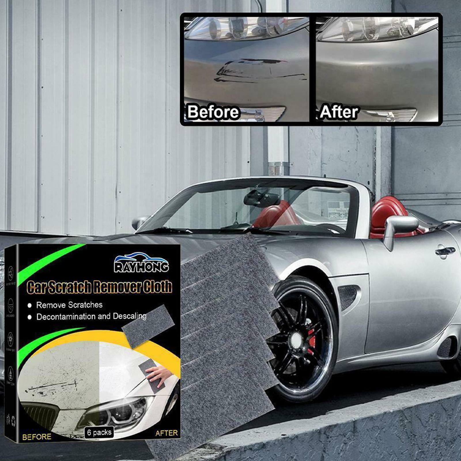 Suppression de rayures de voiture Nano Sparkle Magic Repair Cloth Eraser  (baifus)