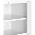 thumbnail image 5 of 12" H x 18" W 2-door wall cabinet in white, 5 of 5