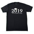 thumbnail image 2 of Senior Men's T-shirts, Class of 2019 Customized Shirts, Graduation T-shirts - Grad Cap, 2 of 2