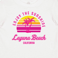 thumbnail image 4 of Inktastic Summer Enjoy the Sunshine Laguna Beach California in Pink Boys or Girls Baby T-Shirt, 4 of 5