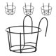 thumbnail image 5 of FESTFENDS 4Ud Soporte Colgante De Metal Negro Para Macetas Ideal Para Exhibición En Jardín, 5 of 8