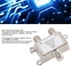thumbnail image 4 of Splitter Coaxial Digital 2 en forma, Rendimiento Mejorado Instalación Fácil RG6 Compatible de 5 A 2400MHz Splitter de cable Coaxial para TV para Internet, 4 of 7