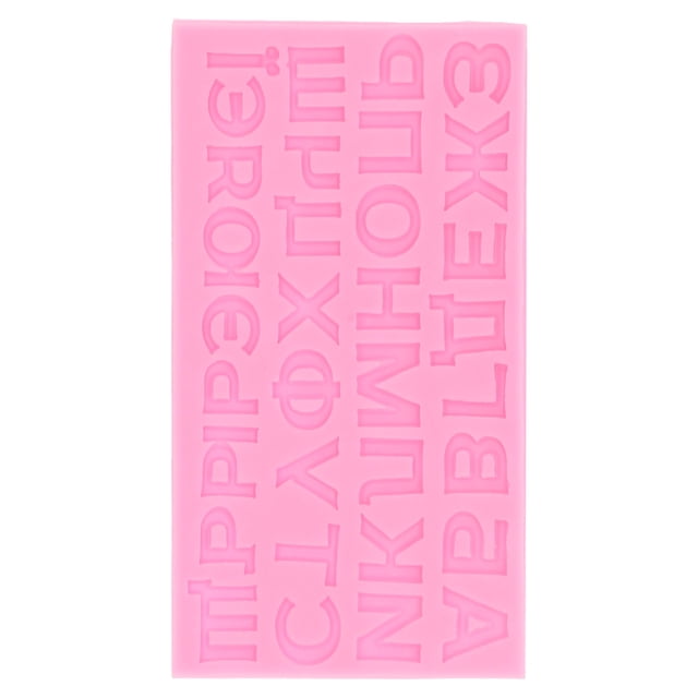 YLSHRF Letters Mold, Chocolate Mold Russian Letters Shape For Chocolate For Family For Cake Decorations For Biscuits