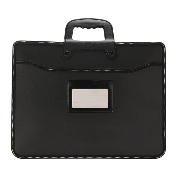 Organizador de maletín de negocios para el trabajo en el hogar Trabajo con Handle for Men Mujeres Bolso de bolso Bolso Bolso de documento Bolsa de