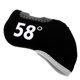 thumbnail image 1 of Manga del Protector de la Cubierta de la Cabeza del 58 Gra Negro Sunnimix Neopreno, 1 of 7