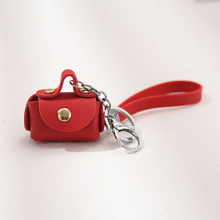 ibasenice 15 Pcs Christmas Keychain Car Decor Key Fob Key Chain Keyrings  for Car Keys Xmas Keyrings Backpack Keychain Cute Exquisite Bag Pendant Bag