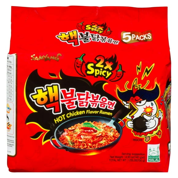 SAMYANG POULET SAVEUR RAMEN EXTRA EPICE Samyang Poulet chaud Ramen 2X Epice