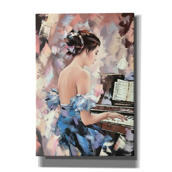 Epic Graffiti 'Moonlight Sonata' by Alexander Gunin, Canvas Wall Art, 18"x26"