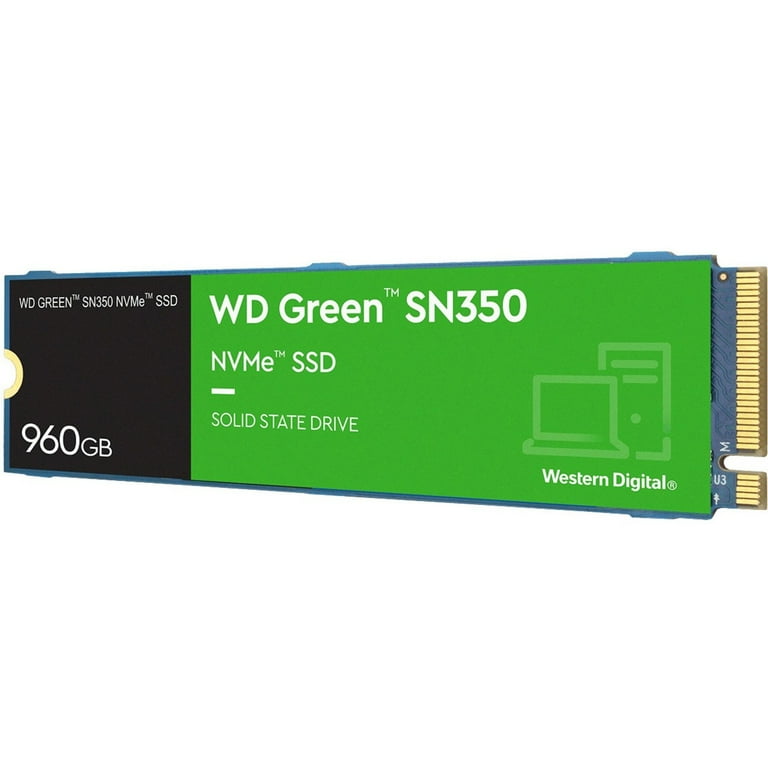 ウエスタンデジタル 960GB WD Green SN350 NVMe SSD Western Digital 960GB WD Green SN350 NVMe SSD, Internal M.2 2280