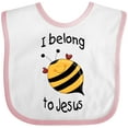 thumbnail image 3 of Inktastic I Belong to Jesus Boys or Girls Baby Bib, 3 of 4