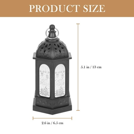 

Eid Ramadan Lantern Decor Creative Desktop Night Light Unique Lantern Ornament