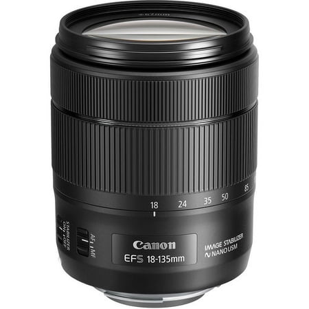 Canon Cameras US 1276C002 All-Round Lens EF-S 18-135mm f/3.5-5.6 is USM (Black) (International Version)