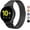 Black, variant on PINHEN Metal Bands Compatible with Galaxy Watch 6 Band/Galaxy Watch 5/Galaxy Watch 4 Band, Galaxy Watch 5 Pro/Watch 6 Classic/Galaxy Watch 3/Active 2, 20mm Stainless Steel Wristbands
