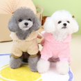 thumbnail image 5 of LANFENG Dog Winter Sweater Warm Dog Coat Plush Dog Pajamas Small Dog Jacket Dog Sweatshirt Pet Clothing Bodysuit Overalls for Dogs Puppy Jumpsuit Dog Outfit, 5 of 11