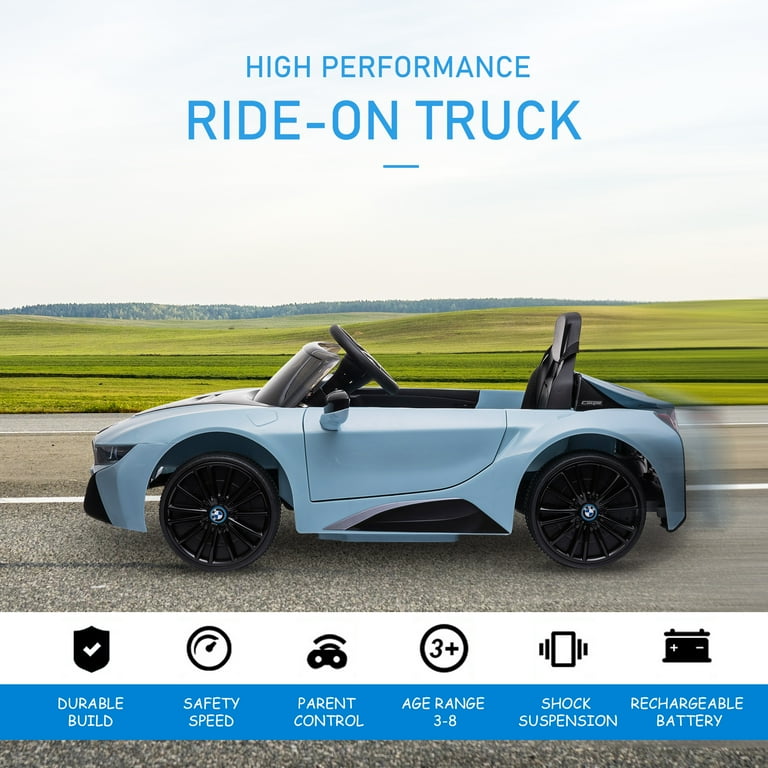 BMW i8 こども用乗り物 BMW I8 Coupe Style Electric Kids Ride-On Car 12V Battery Powered Toy