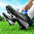 thumbnail image 6 of Outdoor Sports Men's Soccer Cleats Indoor Turf Lightweight Performance Training Soccer Shoes Soft Ground Athletic Football Boots, 6 of 7
