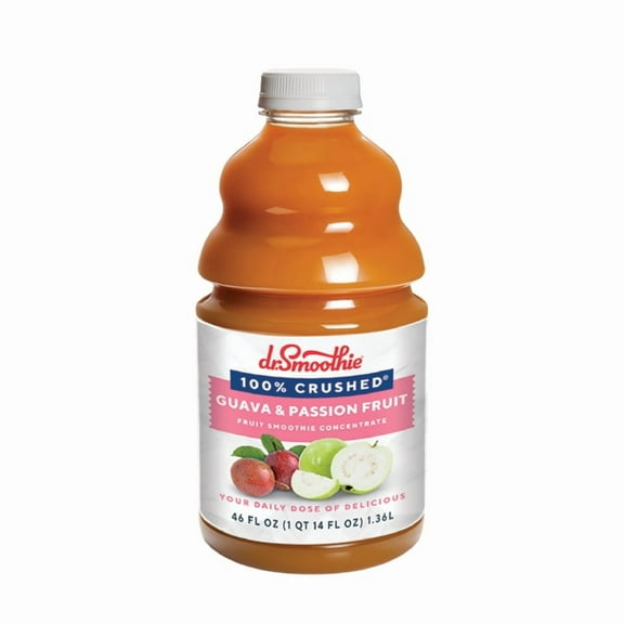 100% Crushed Orange Tangerine 46 oz Bottles Dr. Smoothie Packing 6's/ case