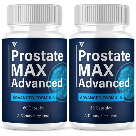 (2 Pack) Prostate Max Advanced Capsules, ProstateMax Daily Formula and Overall Health Pills (120 Capsules)