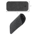 thumbnail image 3 of [5 PACK], JAVOedge Soft Felt Slip In Pouch Case for Sunglasses, Reading Glasses Multi Colors, MicroFiber Cloth, 3 of 8