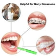 thumbnail image 4 of Amdohai 60pcs Toothpick Interdental Brushes Tooth Flossing Head Oral Hygiene Brush Optional Sizes, 4 of 6