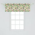 thumbnail image 2 of Ambesonne Vegetables Valance Pack of 2, Detailed Colored Foods, 54"X18", Multicolor, 2 of 2