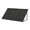 thumbnail image 4 of KFFKFF Fixed Metal Awning 56 x 24 in, Window and Door Canopy, Durable Steel Frame for Exterior Rain and Sun Protection, Suitable for Entrances, Windows, Porches, and Balconies, 4 of 9