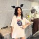 thumbnail image 2 of Bat Wings Headband, Cloth Hair Band Bat Dress Up Wings Headband Halloween Party Cosplay Costume, 2 of 5