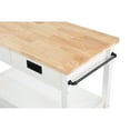 thumbnail image 6 of OS Home and Office Furniture RADW-11 Radford White Kitchen Cart, 6 of 7