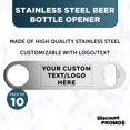 thumbnail image 3 of Juego de 10 Abrebotellas de Cerveza de Acero Inoxidable - Promoción, 3 of 6