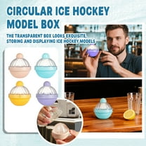 Whiskey Ice Spheres Mold, 2.4 Inch Slow Melting Spherical Ice Ball Maker with Silicone Tray, Reusable Large Round Ice Mold for Cocktails, Bourbon & Iced Drinks, Easy Release & Leakproof Design