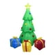 thumbnail image 1 of inflable 2,13 m con 3 cajas regalo, figuras inflables con luz, inflable para jardín, 1 of 9
