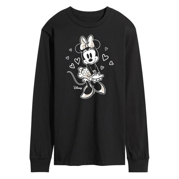 Disney - Mickey & Friends - Minnie Mouse - Hearts & Love - Men's Long Sleeve T-Shirt